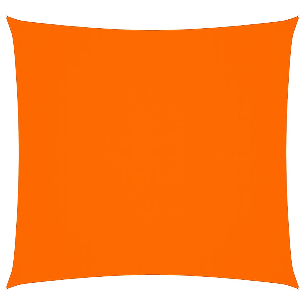 Vidaxx toldo cuadrado 5x5 m tela oxford naranja