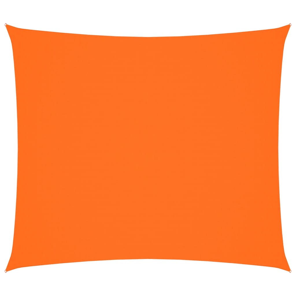 VidaXL tela de sombra rectangular 2x2,5 m tela oxford naranja