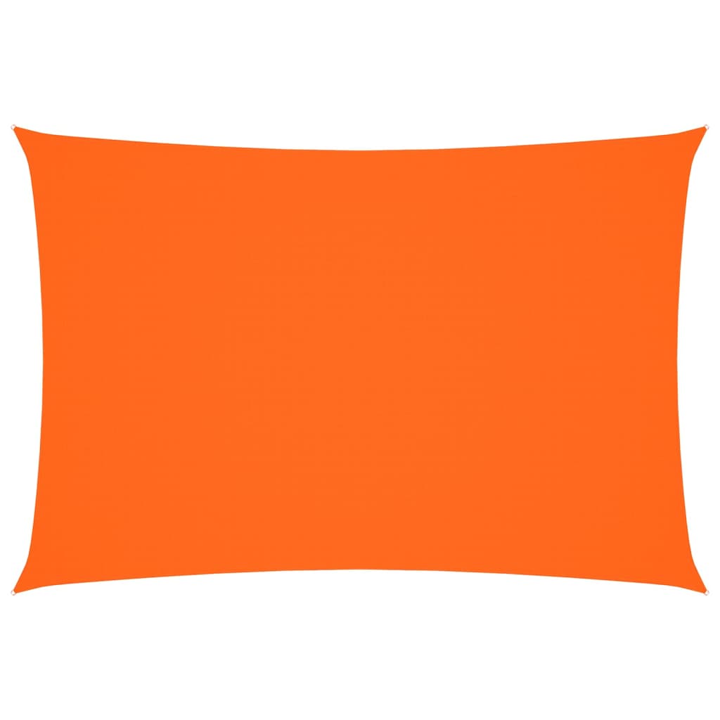 Vidaxl toldo rectangular 2,5x4,5 m tela oxford naranja