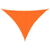 Tenda da sole Vidaxx triangolare 2,5x2,5x3,5 m tessuto oxford arancione