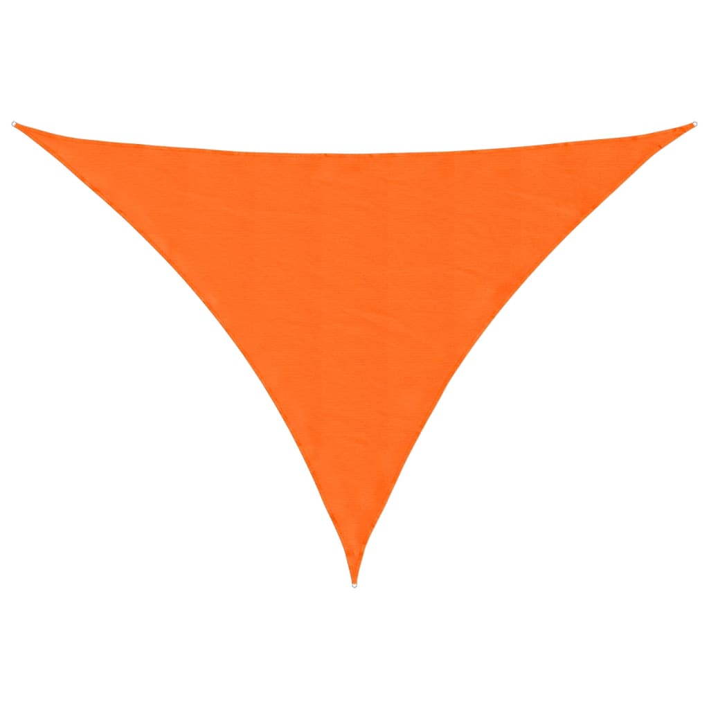 Tenda da sole VidaXL triangolare 3x3x4,24 m tessuto oxford arancione