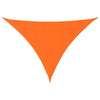 VidaXL toldo triangular 3x4x5 m tela oxford naranja