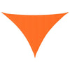 Toldo triangular vidaxx 4x4x5,8 m tela oxford naranja