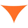 Vidaxx toldo triangular 5x7x7 m tela oxford naranja