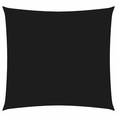 Vidaxl Sun Shade Square 2x2 M Tessuto di Oxford Nero