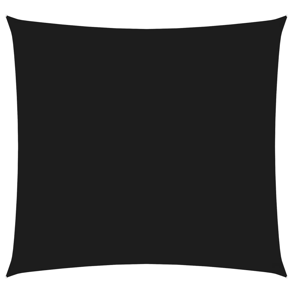Vidaxl Sun Shade Square 3x3 M Tessuto di Oxford Nero