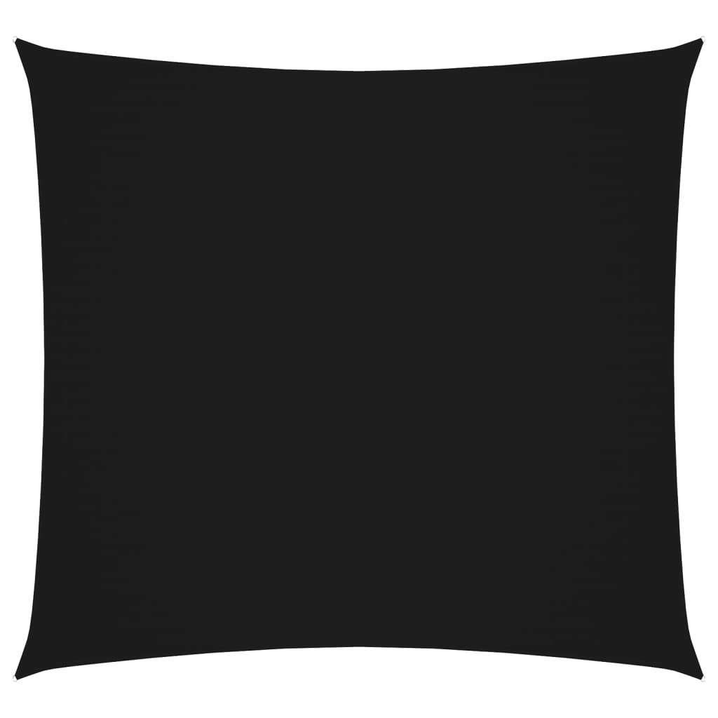 Vidaxl Sunshade Square 6x6 M Oxford Fabric Negro