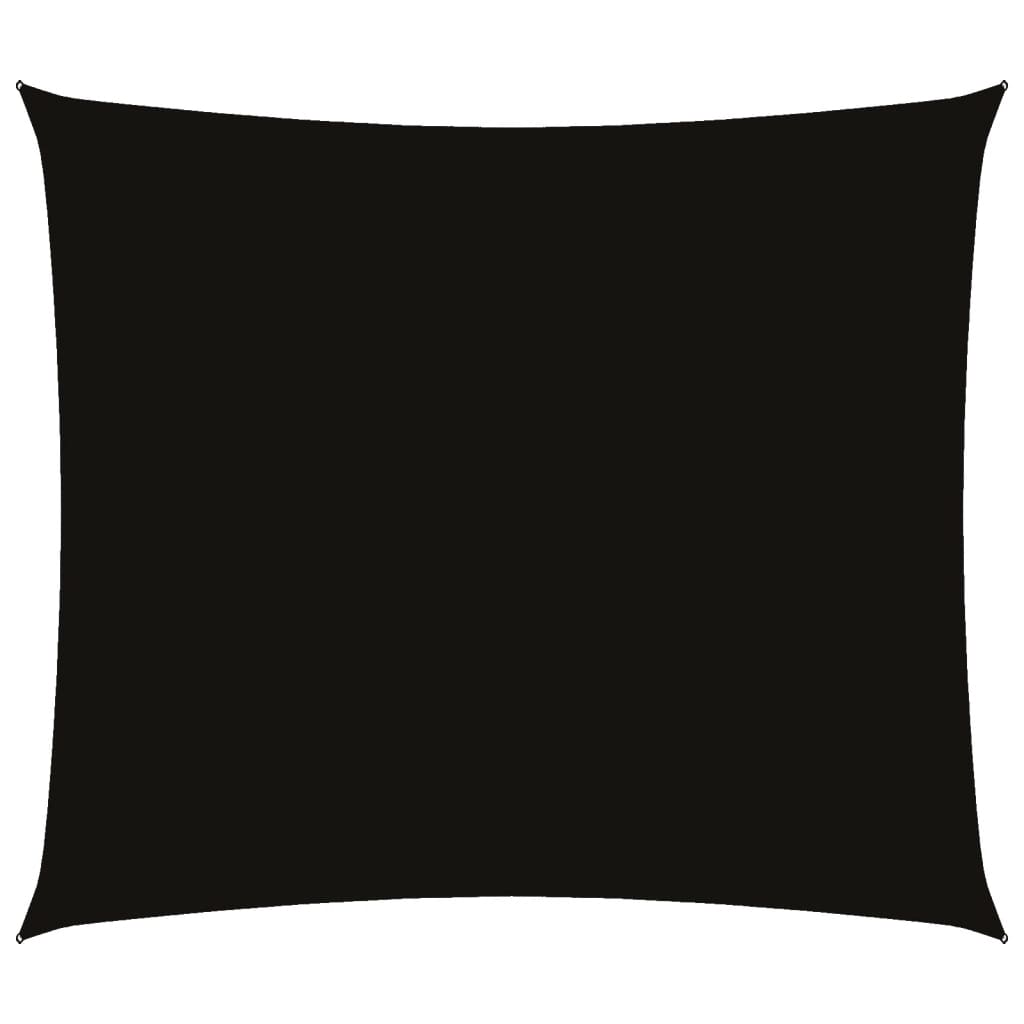 Vidaxl Sunshade Rectangular 2x2.5 m Oxford Fabric Negro