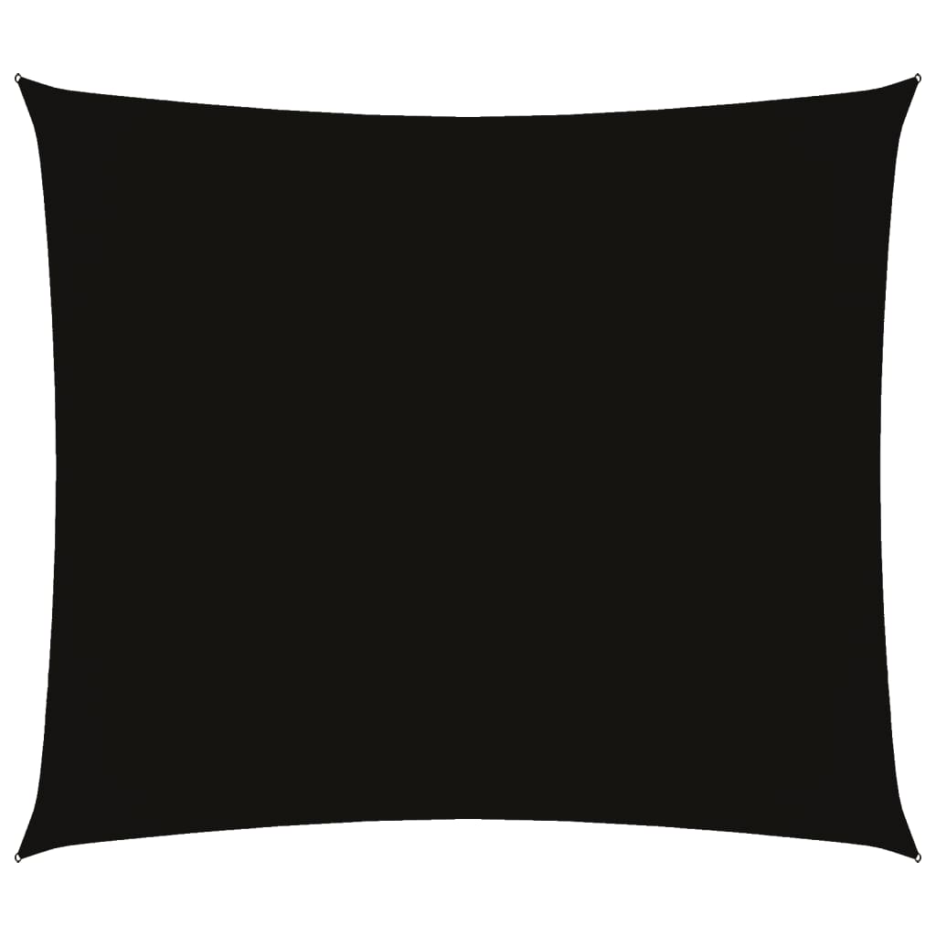 Vidaxl Sunshade Rectangular 2.5x3 M Oxford Fabric Negro