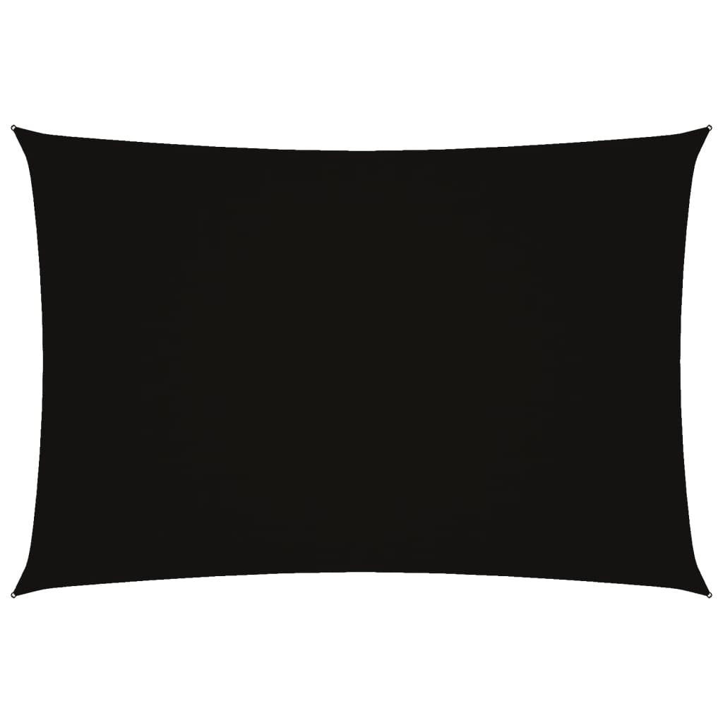 Vidaxl Sunshade Rectangular 2.5x4.5 m Oxford Fabric Negro