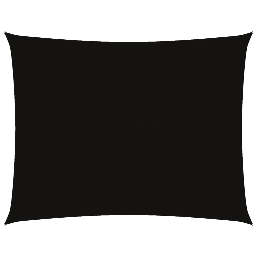 Vidaxx parasol rectangular 5x7 m tela oxford negro