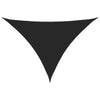 Vidaxx toldo triangular 2,5x2,5x3,5m tela oxford negro