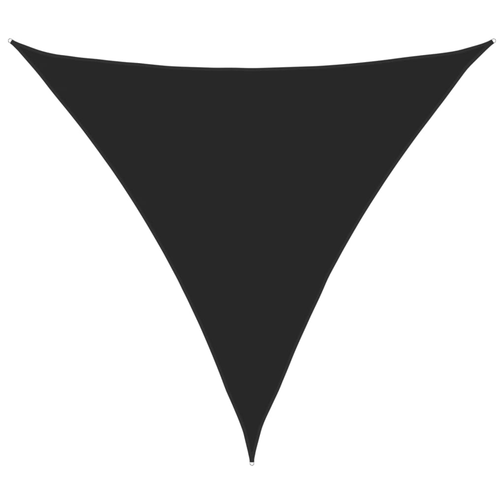 Vidaxx toldo triangular 3x3x3 m tela oxford negro