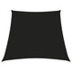 Vidaxl Zonnezeil Trapezium 2 4x3 m tessuto oxford nero