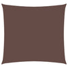 Vidaxl zonnescherm vierkant 2,5x2,5 m oxford stof bruin