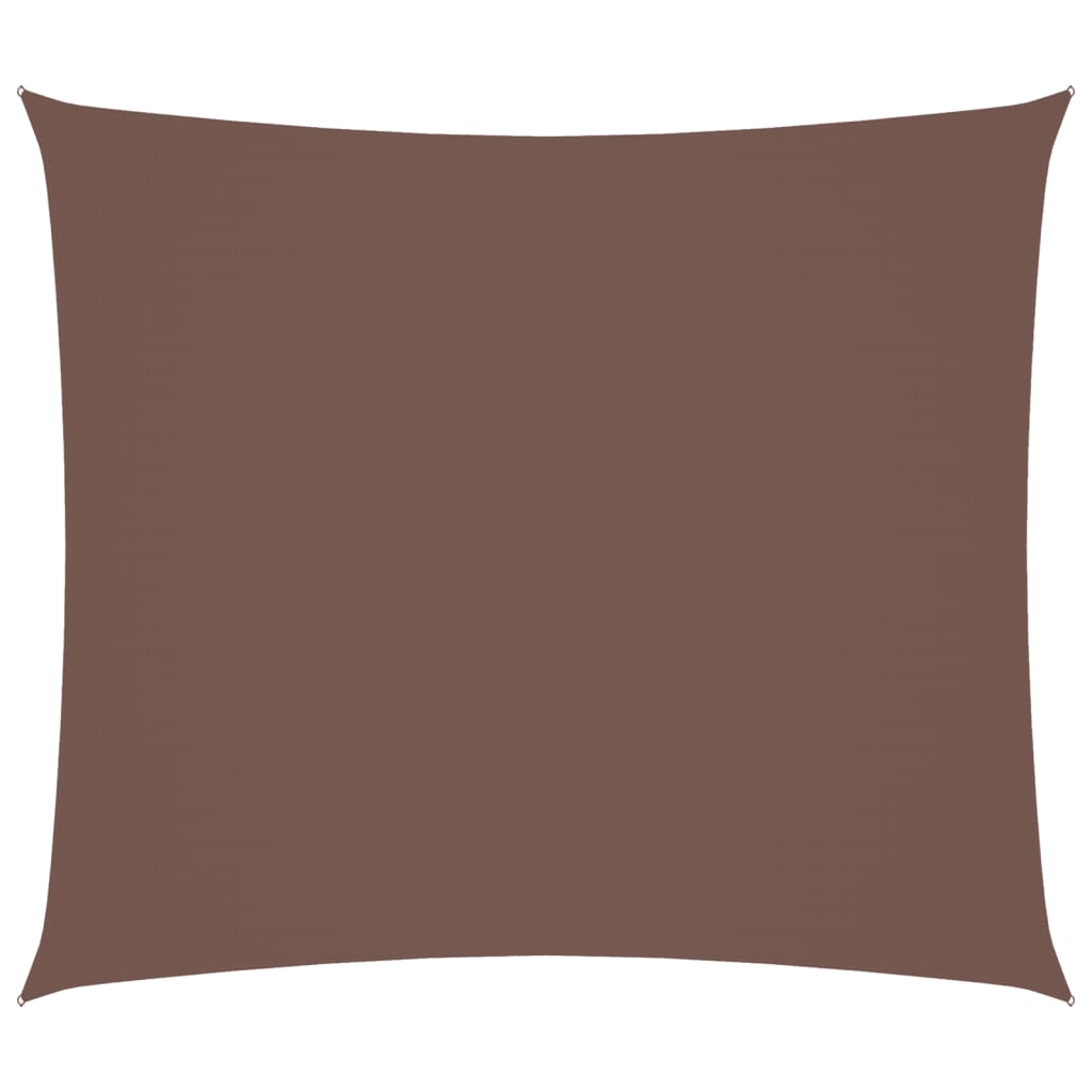 Vidaxl Sunshade Rectangular 2x2.5 m Oxford Fabric Brown