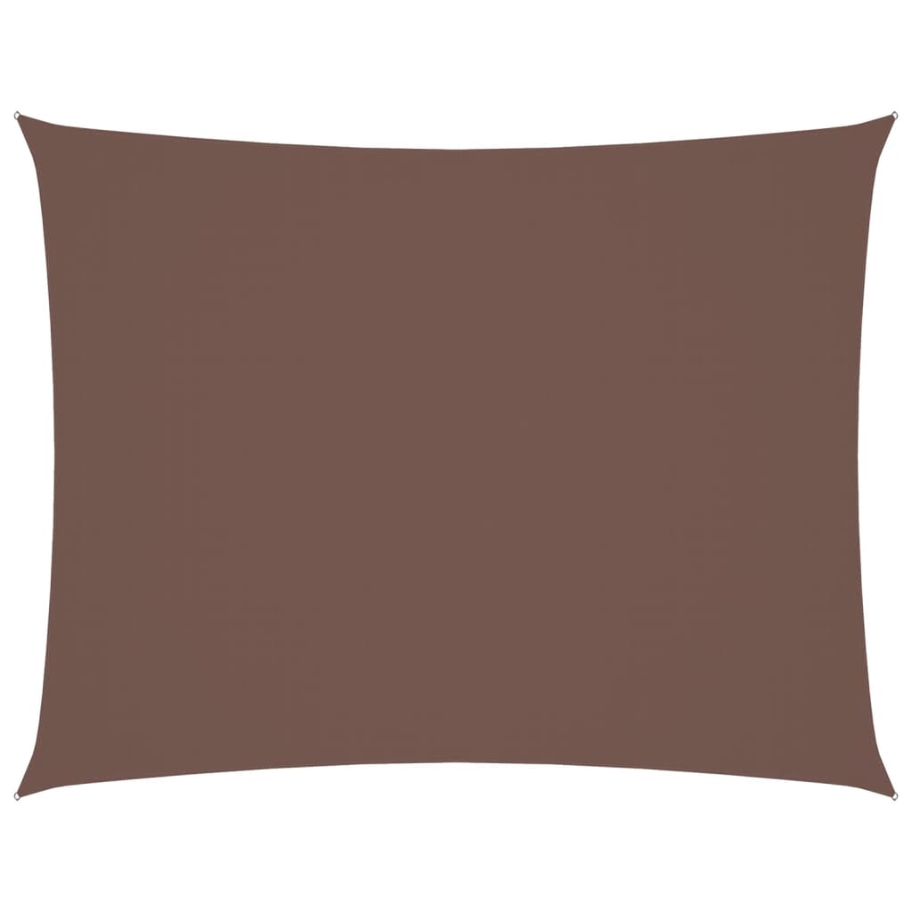 Vidaxl Sunshade Rectangular 2.5x4 M Oxford Fabric Brown