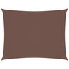 Vidaxl Sunshade rectangular 5x6 m oxford tela marrón