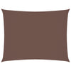 Vidaxl Sunshade Rectangular 6x7 m Oxford Fabric Brown
