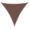 Vidaxx toldo triangular 3,6x3,6x3,6m tela oxford marrón
