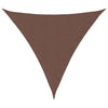 Vidaxl Shade Triangular 4.5x4.5x4.5 M tessuto Oxford marrone