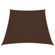 Trapecio Vidaxl Zonnezeil 2 4x3 M Oxford Fabric Brown