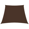 Trapecio Vidaxl Zonnezeil 2 4x3 M Oxford Fabric Brown
