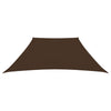 Trapecio Vidaxl Zonnezeil 2 4x3 M Oxford Fabric Brown