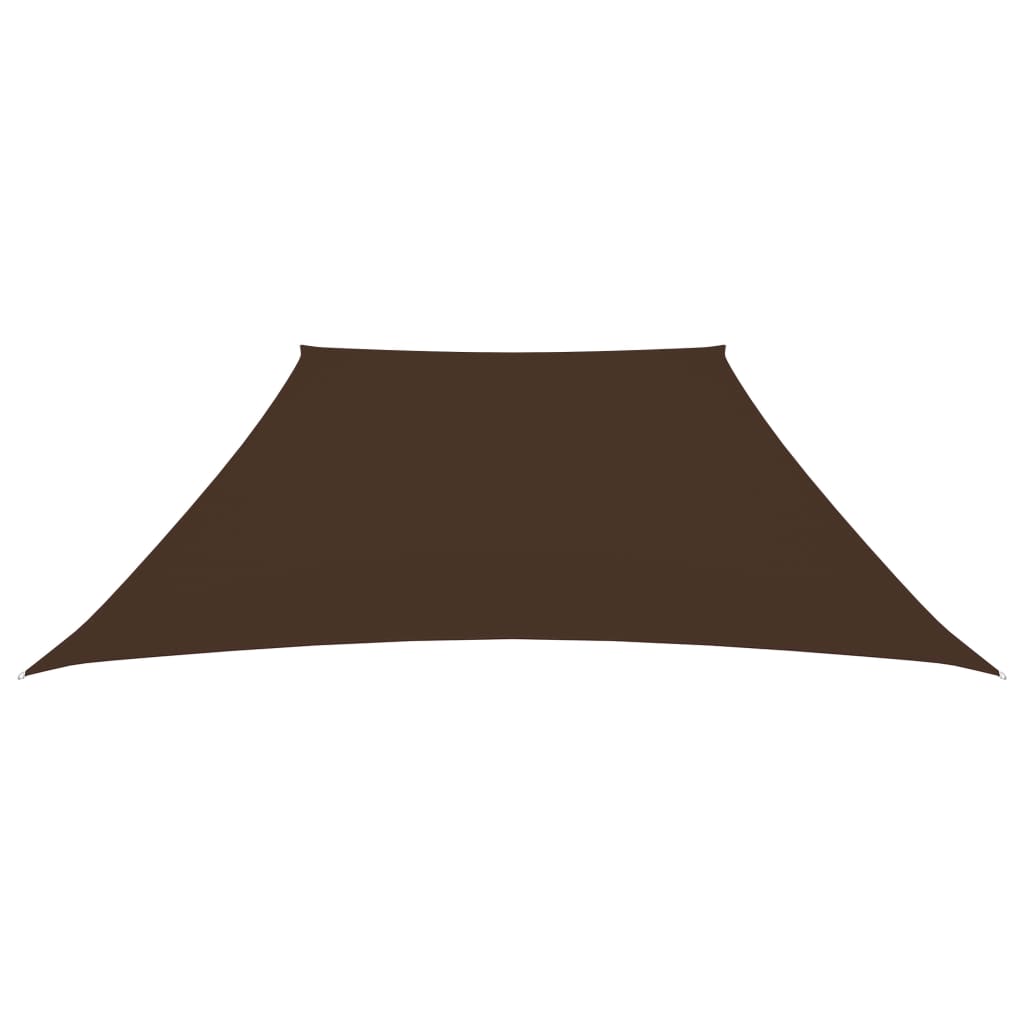 Trapecio Vidaxl Zonnezeil 2 4x3 M Oxford Fabric Brown