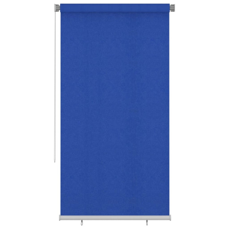 Vidaxl rullo cieco per 120x230 cm blu HDPE