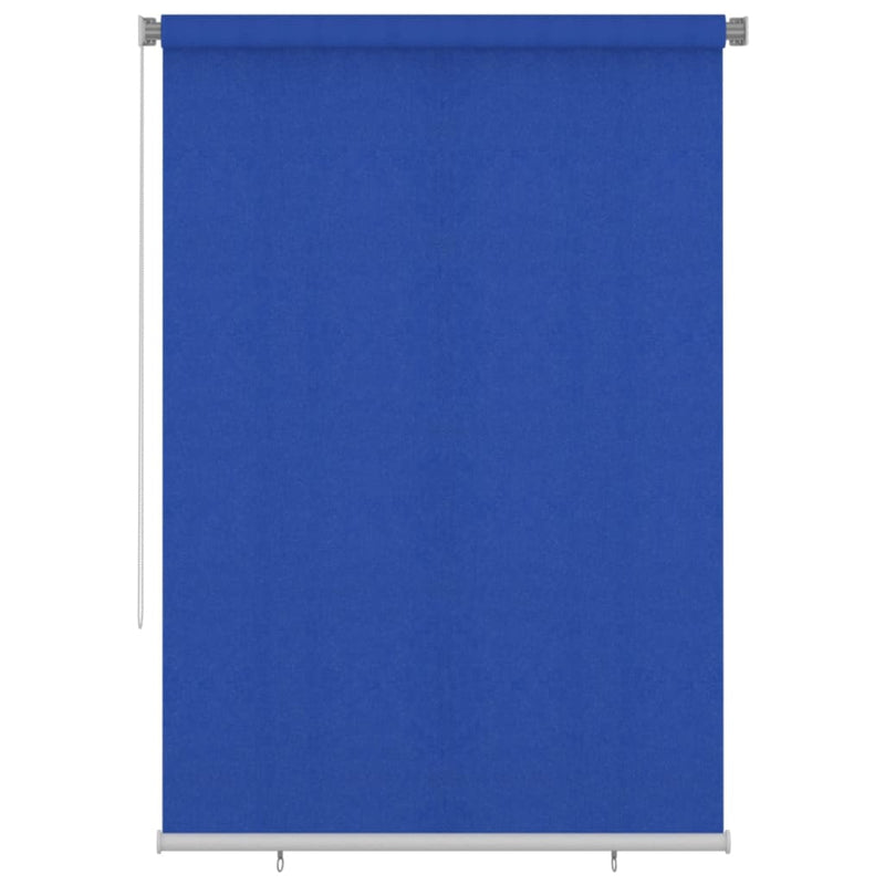 Vidaxl Roller Blind para afuera de 160x230 cm HDPE Azul