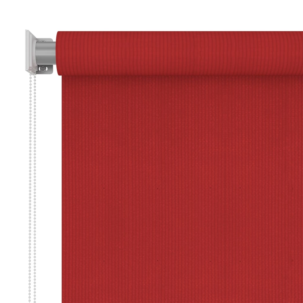 Vidaxl Roller Blind para fuera de 60x140 cm HDPE Red