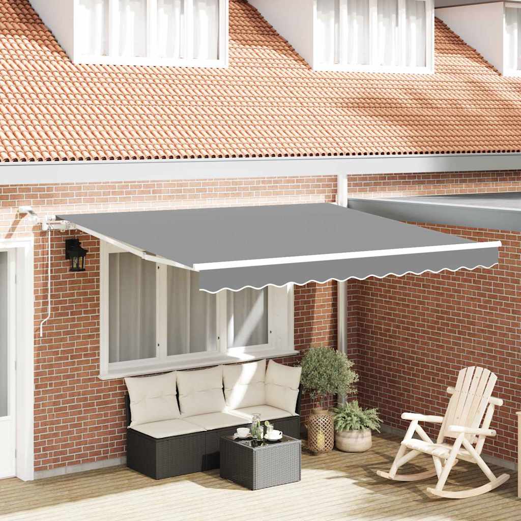 Cornice in seta Vidaxxl con strisce LED bianche 350 x 250 cm in alluminio