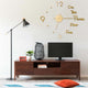 Vidaxl 3d-wandklok modern xxl 100 cm goudkleurig