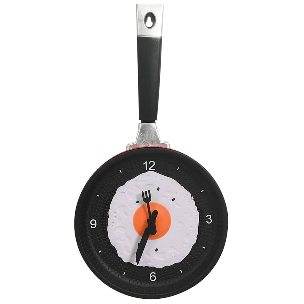 Vidaxl Wall Clock Egg-in-Pan 18,8 cm