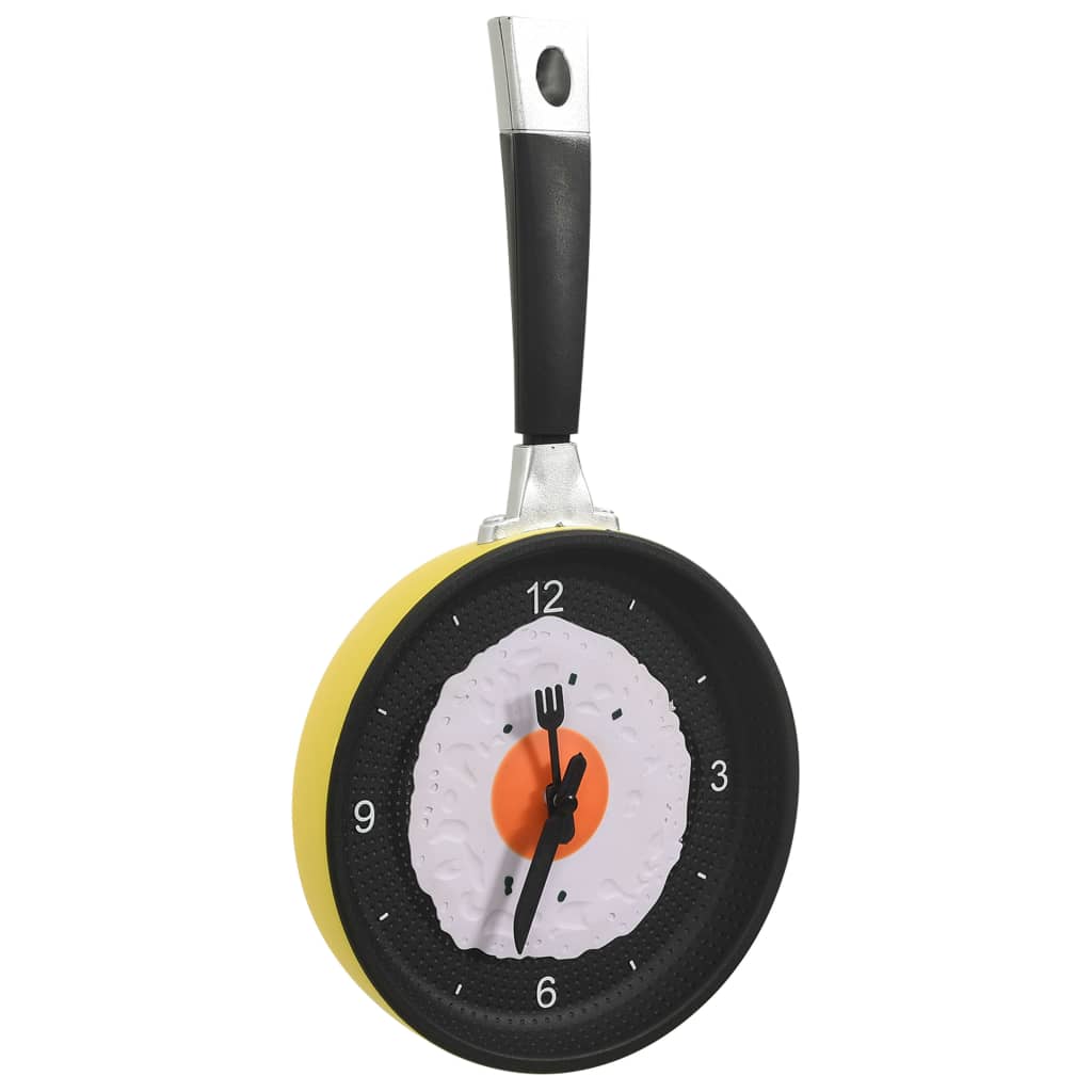 Vidaxl Wall Clock Egg-in-Pan 18,8 cm