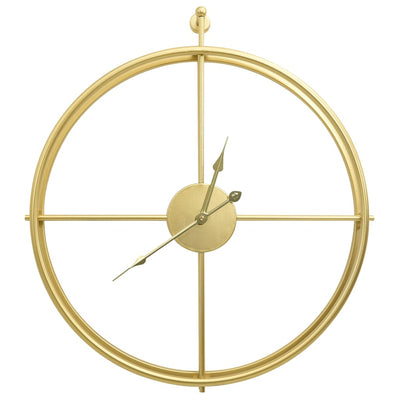 Orologio da parete Vidaxl 52 cm di colore in oro