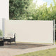 Vidaxl tuinscherm uittrekbaar 600x160 cm crème
