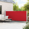 Vidaxl tuinscherm uittrekbaar 600x160 cm rood