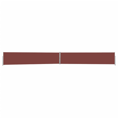 Vidaxl Garden Screen estendibile 140x1200 cm marrone
