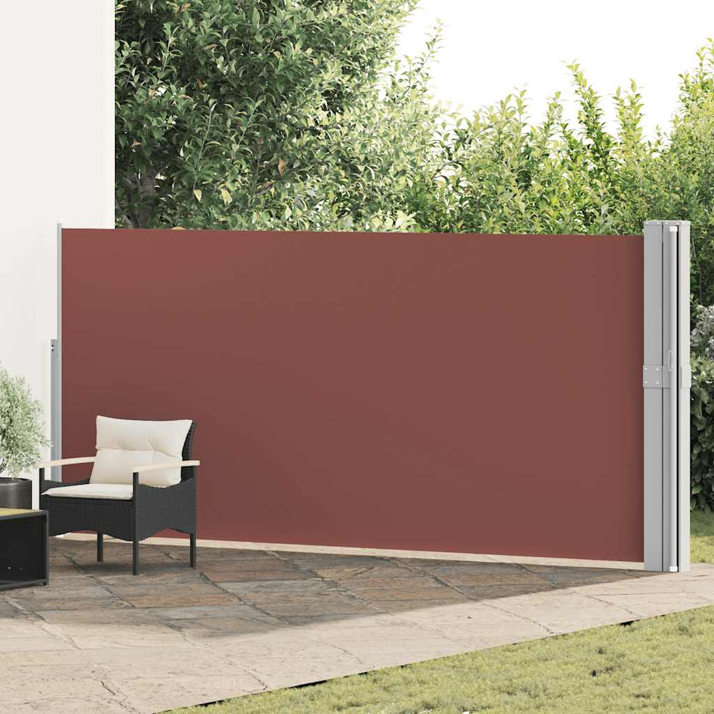 Vidaxl Garden Screen estendibile 170x1200 cm marrone