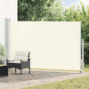 Pantalla de jardín Vidaxl extensible 180x300 cm de crema -Colorada