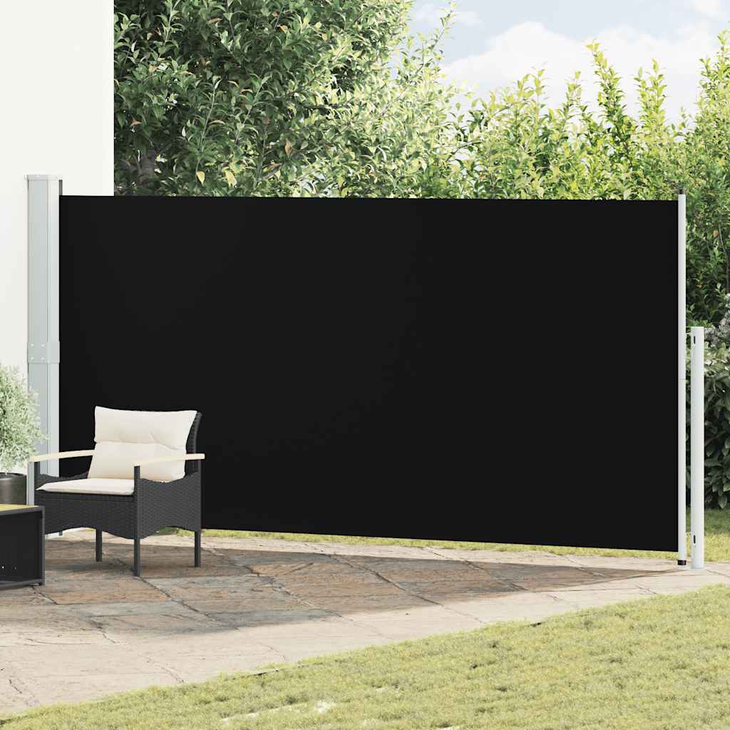 Vidaxl Garden Screen estendibile 180x500 cm nero