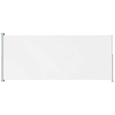 Schermo del giardino Vidaxl estendibile da 180x500 cm crema