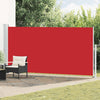 Vidaxl tuinscherm uittrekbaar 180x500 cm rood