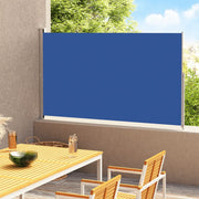 Vidaxl tuinscherm uittrekbaar 200x300 cm blauw - afbeelding 1