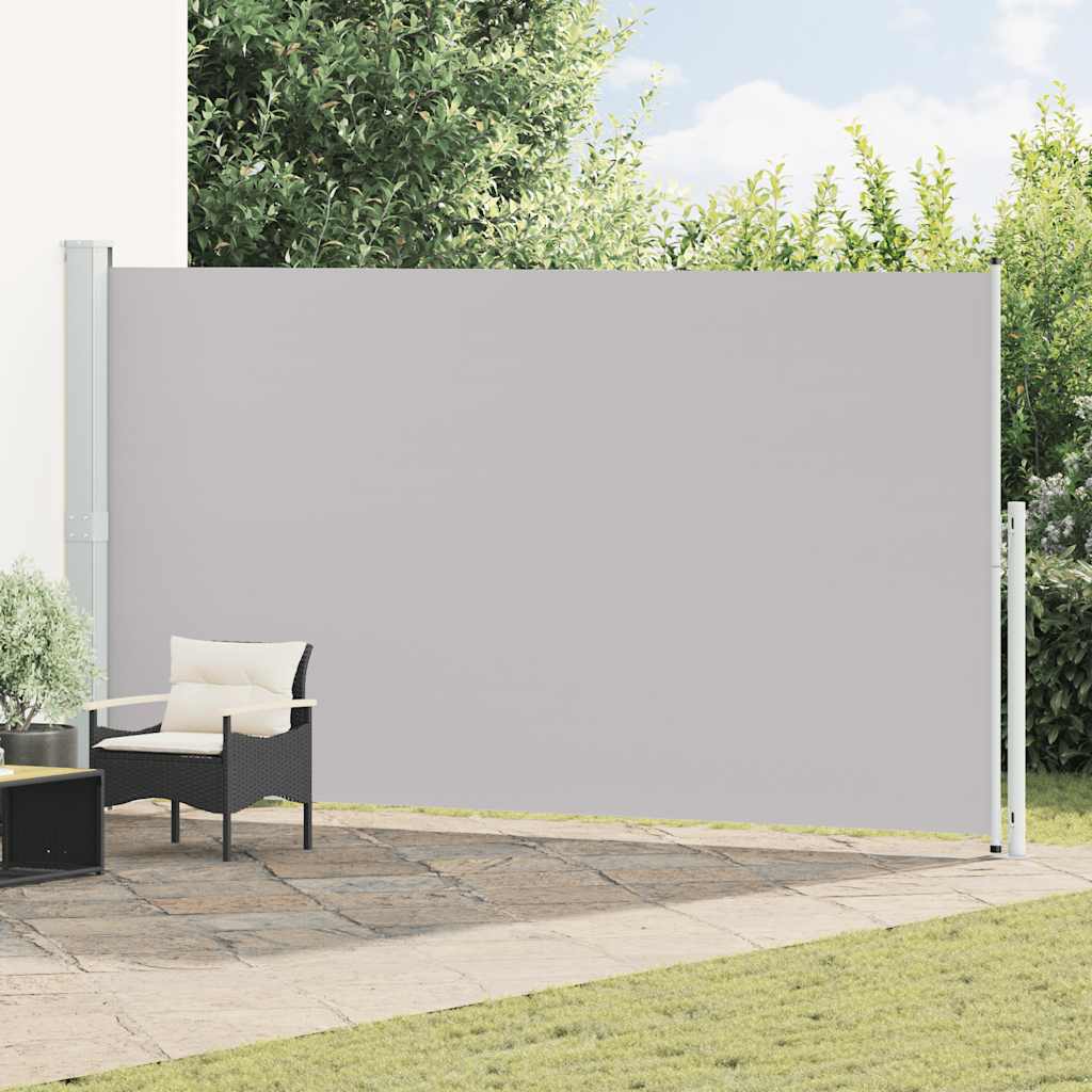 Vidaxl Garden Screen estendibile 200x500 cm grigio