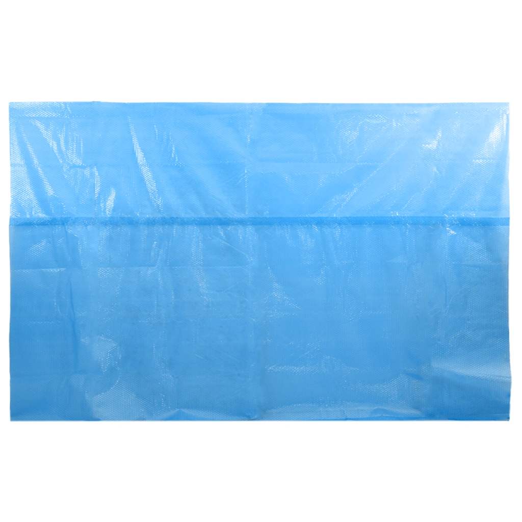 Vidaxl Cubierta de la piscina Rectangular 1000x600 cm PE Azul