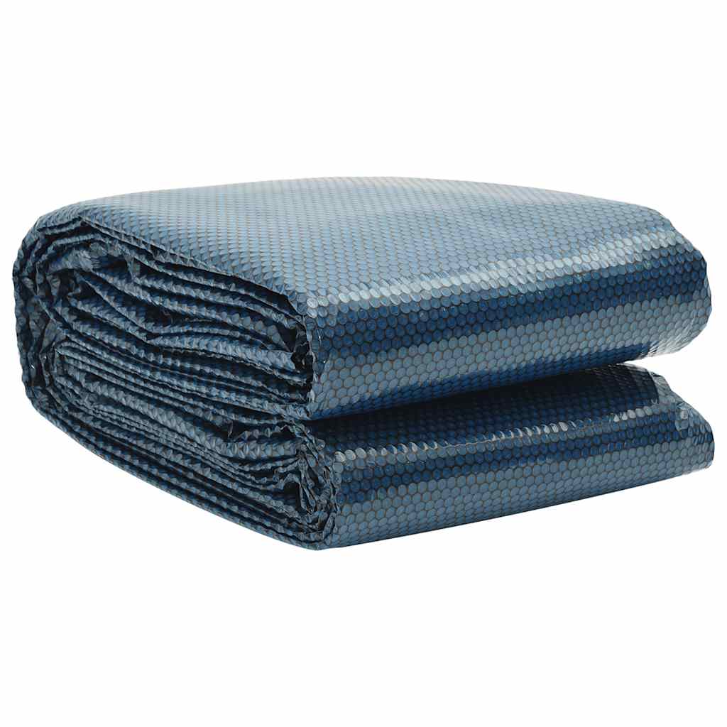 Piscina vidaxl piscina solare galleggiante 300 cm PE nero e blu