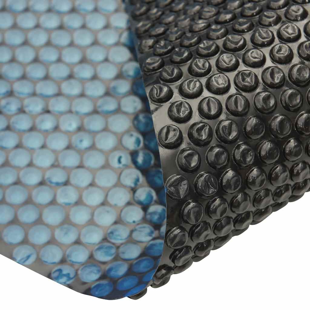 Piscina vidaxl piscina solare galleggiante da 381 cm PE nero e blu